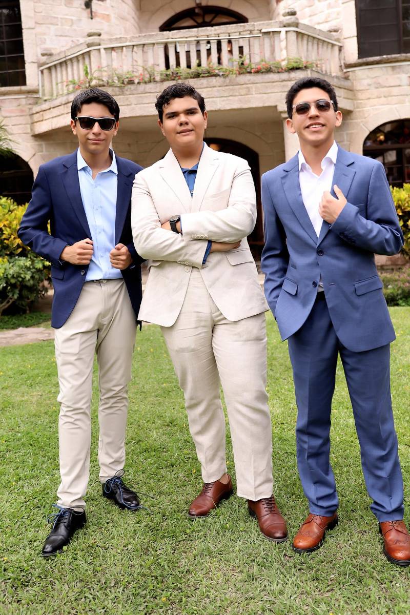 Jorge Calix, Luca Ruíz y Sady Padilla