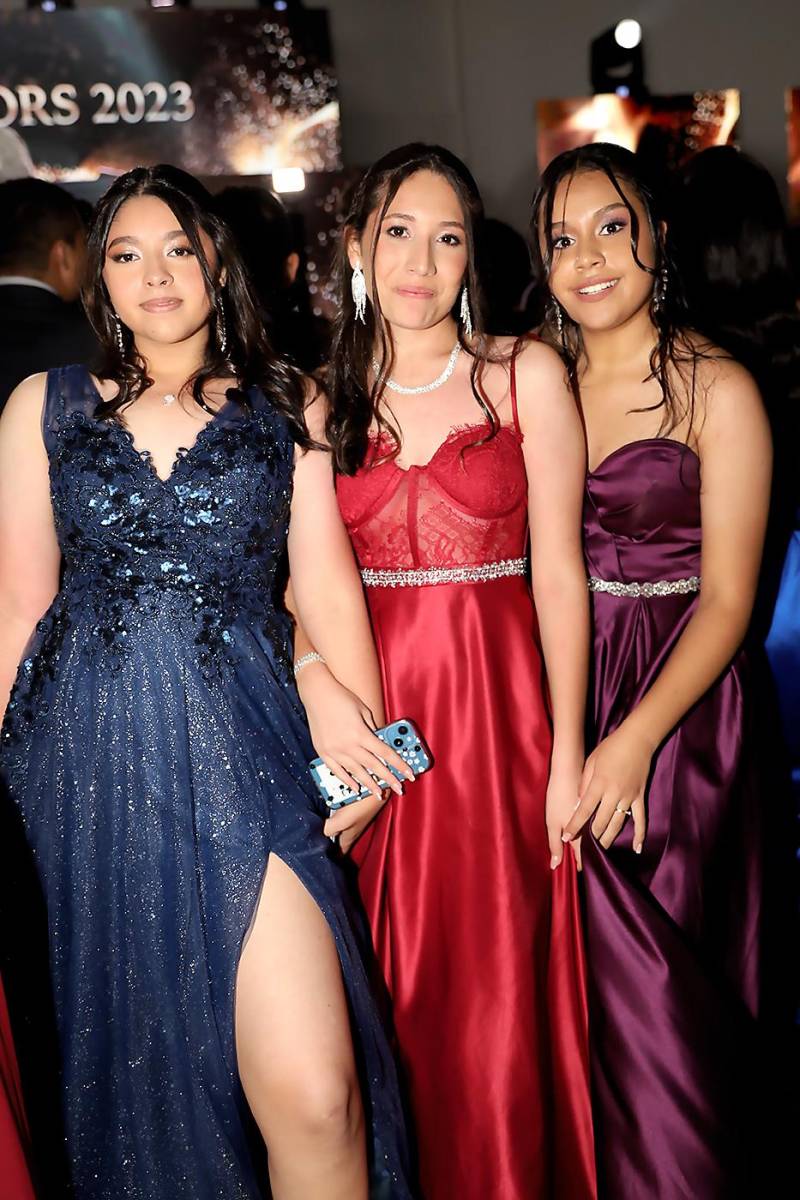 Natalia Pavón, Laura Romero y Susan Lizardo.