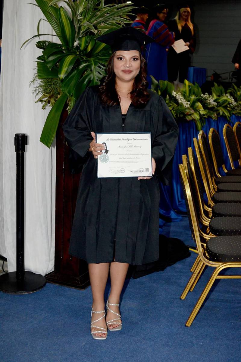 Graduaciones de Posgrado de UNITEC de Tegucigalpa 2025