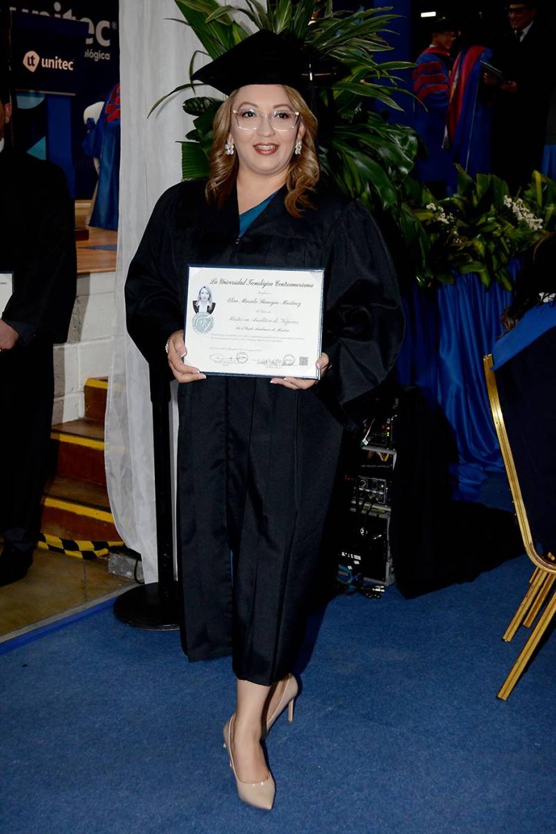 Graduaciones de Posgrado de UNITEC de Tegucigalpa 2025