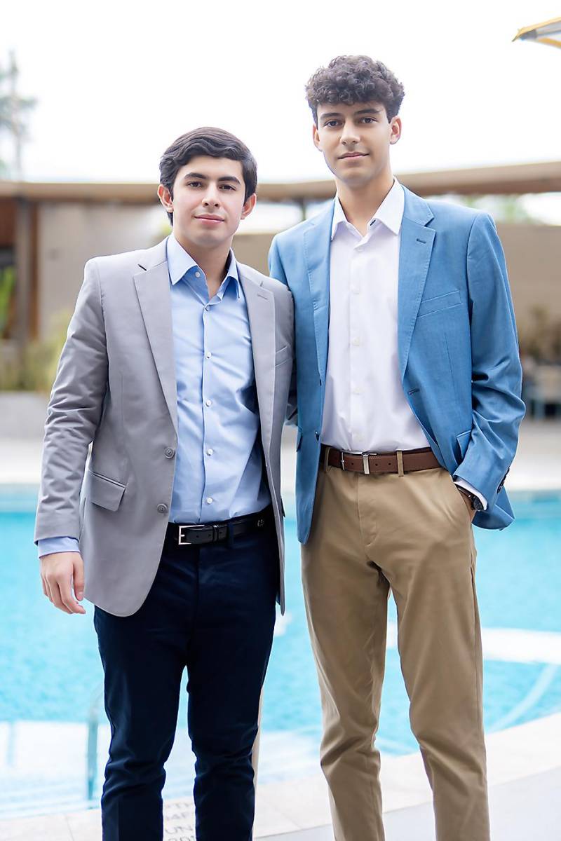 Luis Alvarado y Alejandro Cueva.
