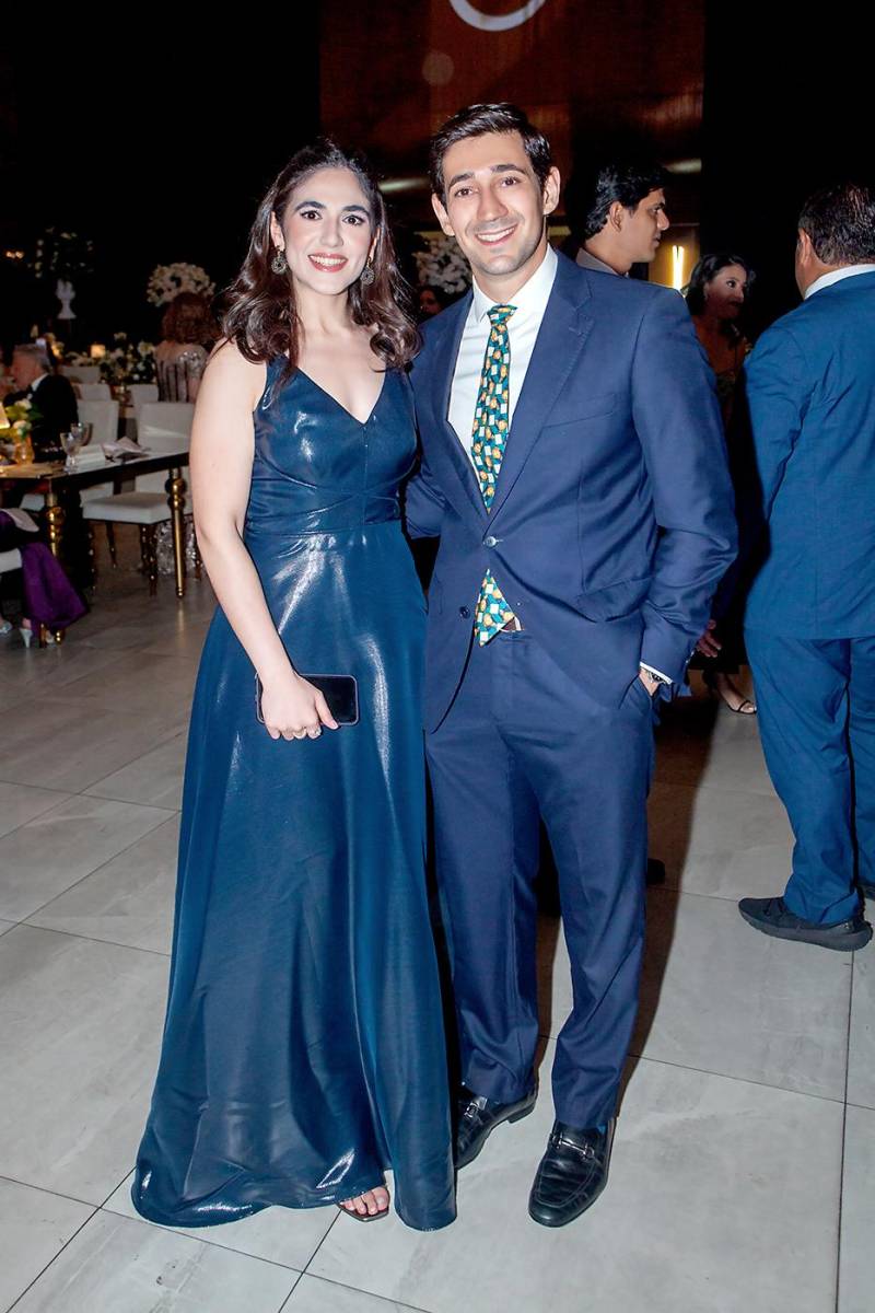 Mayida Yacaman y Mario Kafati