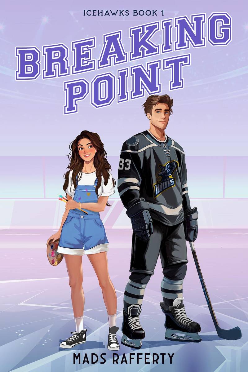 <b>Breakpoint point por Mads Rafferty</b>La estrella del hockey Grayson Crawford está en aprietos. En medio del duelo por la pérdida de un familiar, no logra recomponerse, poniendo en peligro todo por lo que ha trabajado tan duro y al equipo sin el que no puede vivir. Para limpiar su imagen y demostrar que puede cambiar, acepta una relación de relaciones públicas, pero solo hay una mujer a la que quiere a su lado.