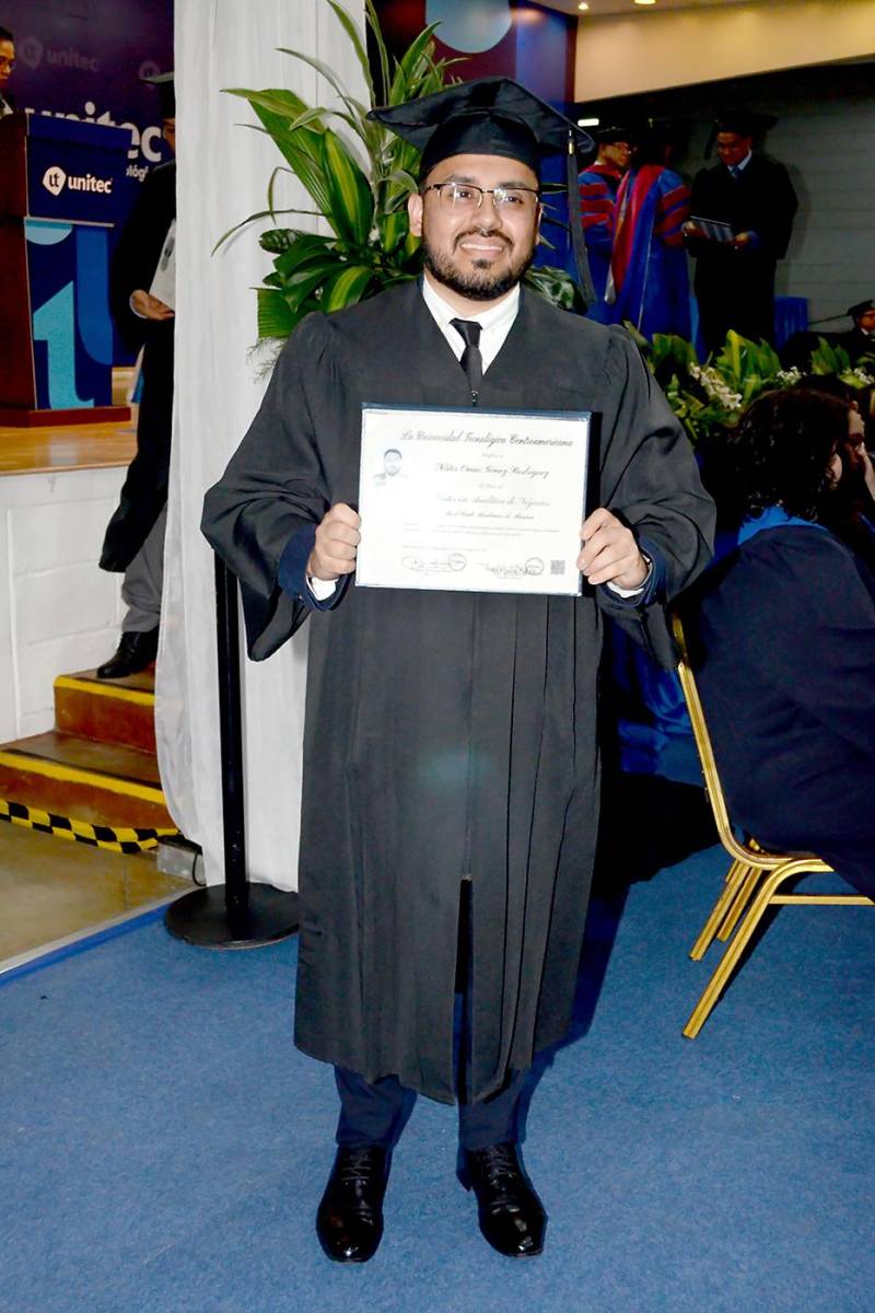 Graduaciones de Posgrado de UNITEC de Tegucigalpa 2025