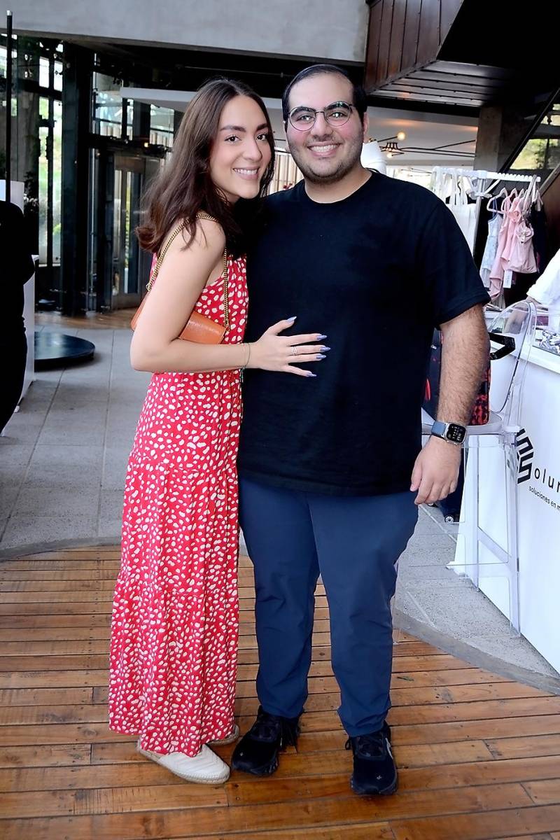 Alexandra Handal y Rodrigo Panayotti.