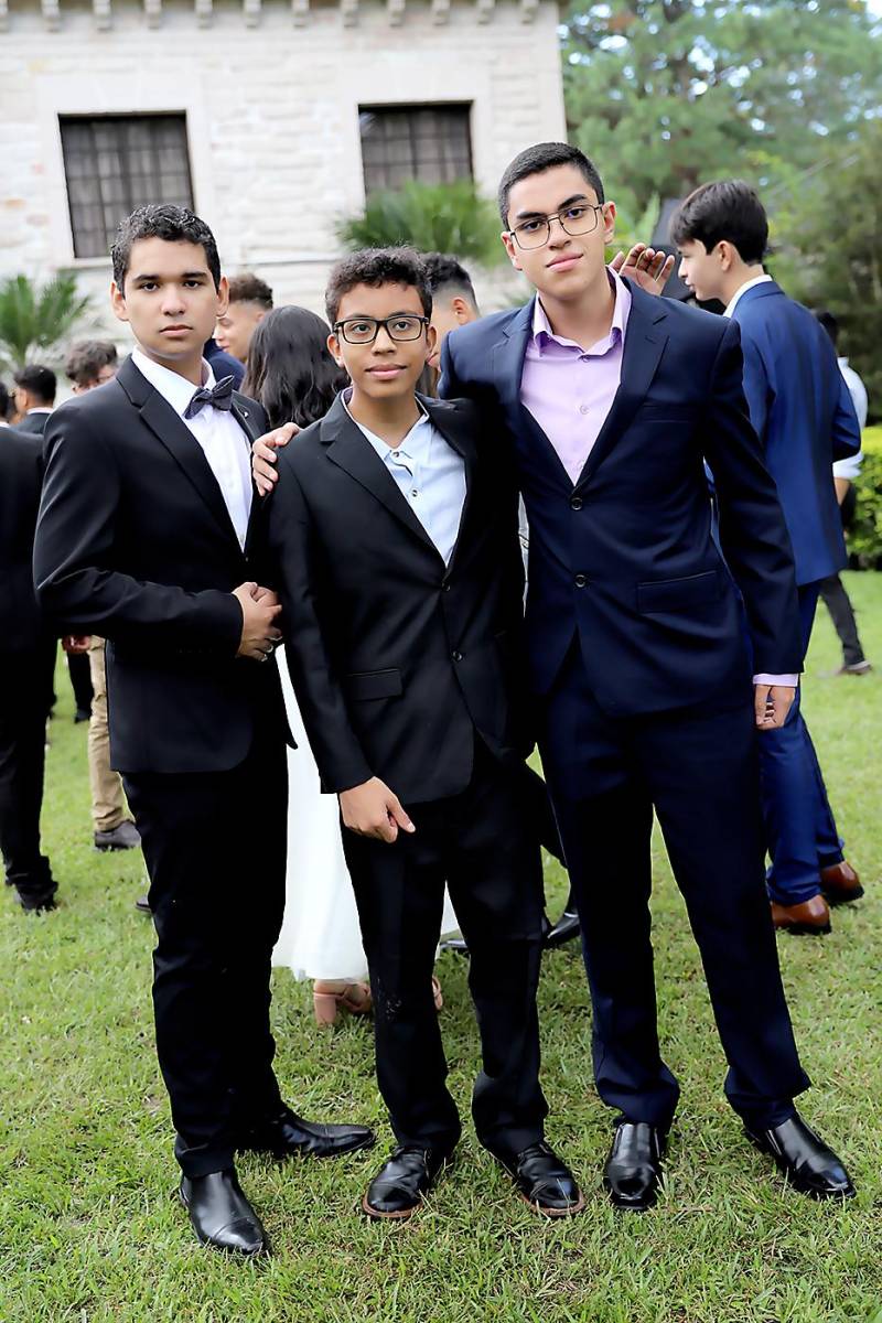 Héctor Girón, Carlos Gómez y Hugo Palma