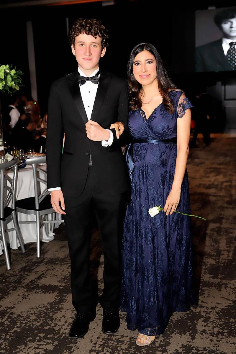Luis Enrique Zelaya y Michelle Hasbún
