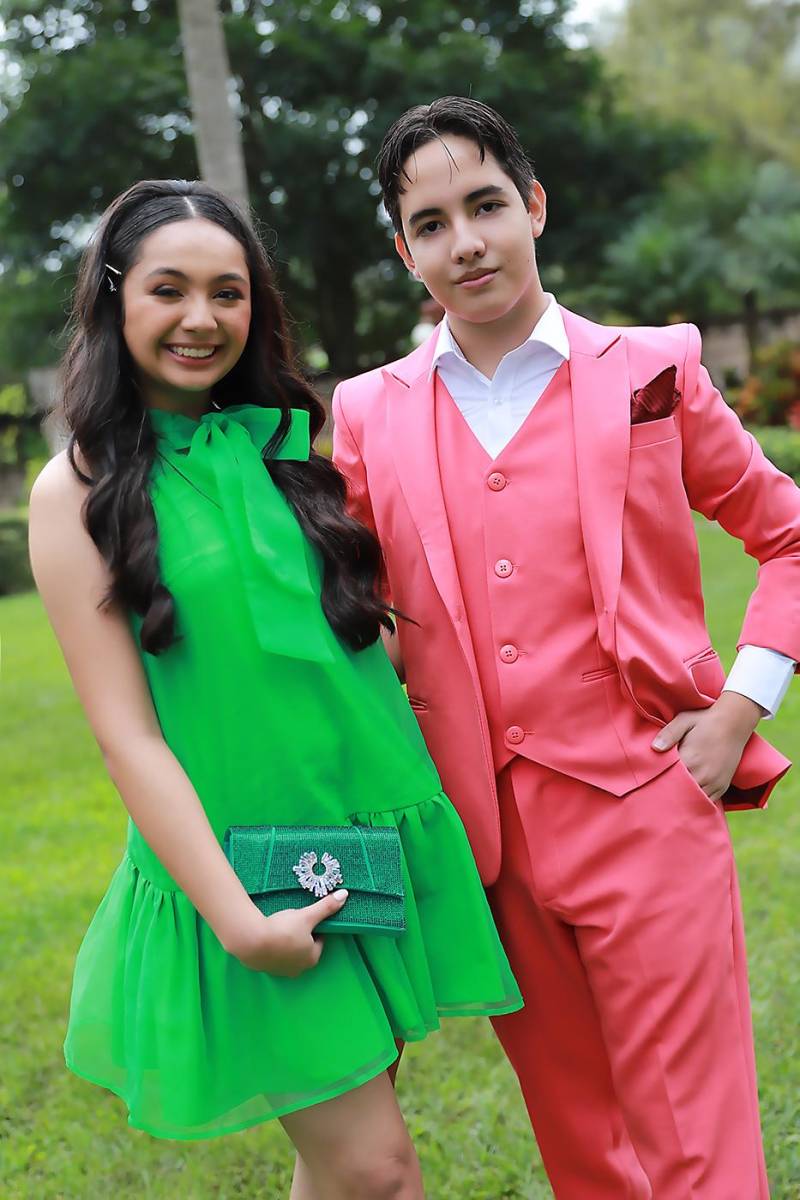 Camila Ruíz y Evan Paredes. 
