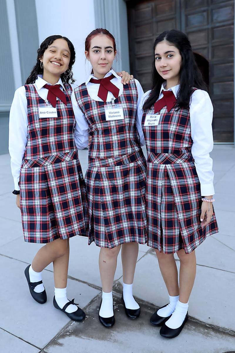 Ana Castro, Viviana Molinero y María Reyes