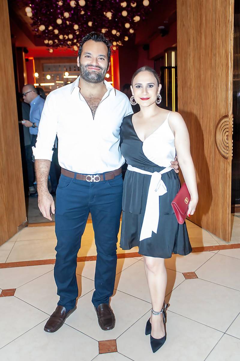 Juan Carlos y Melany Robelo.