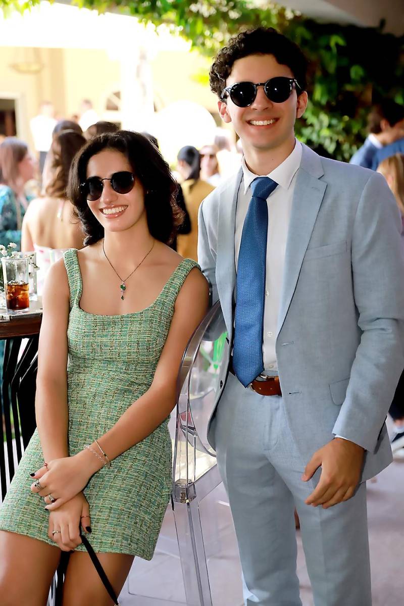 Daniella Bendeck y Abraham Mahomar.