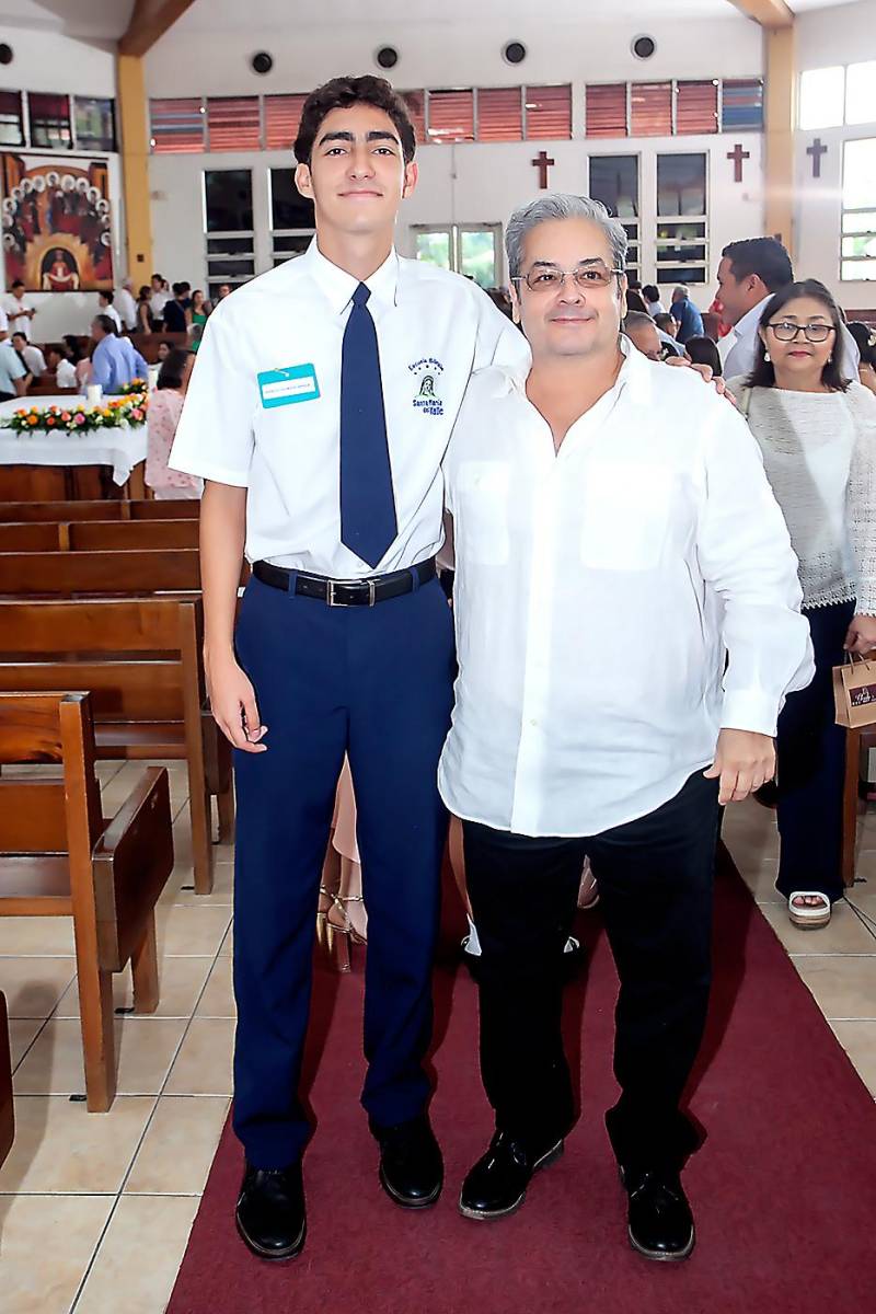 Andrés Handal y Carlos Paz.