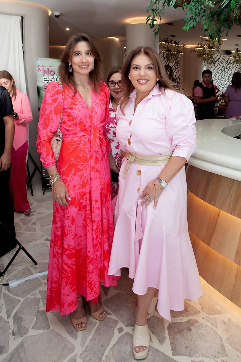 Emely Brandel y Blanca Villela.