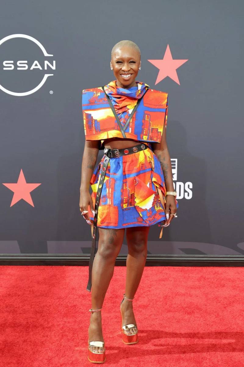 Cynthia Erivo en Louis Vuitton.
