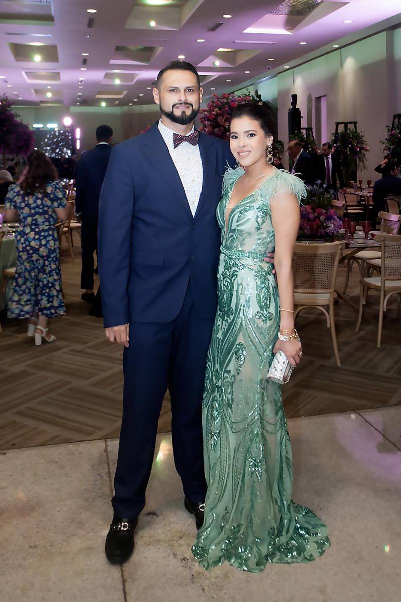 Josué Umaña y Ethel Orellana.