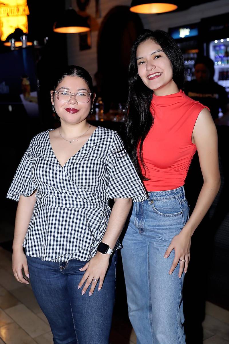 Georgina Cano y Linda Valle. 