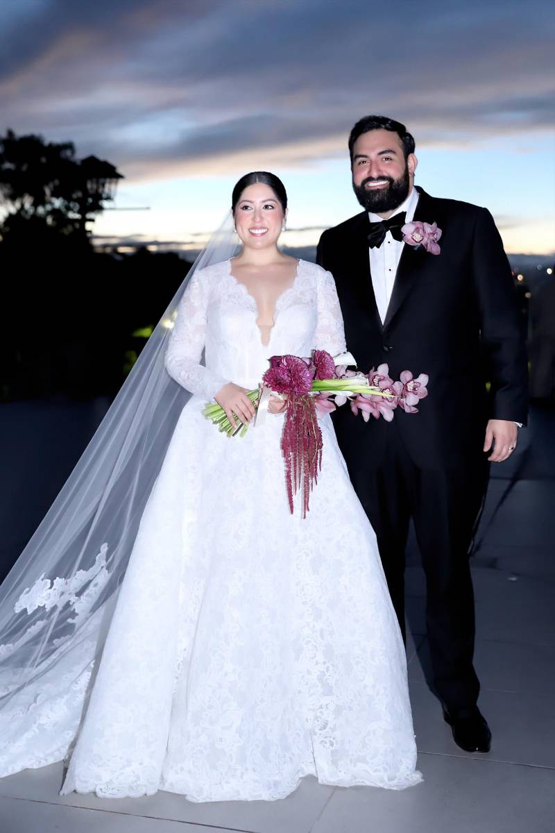 Así fue la boda de Jennifer Victoria Umanzor y Antonio Molina Bendeck