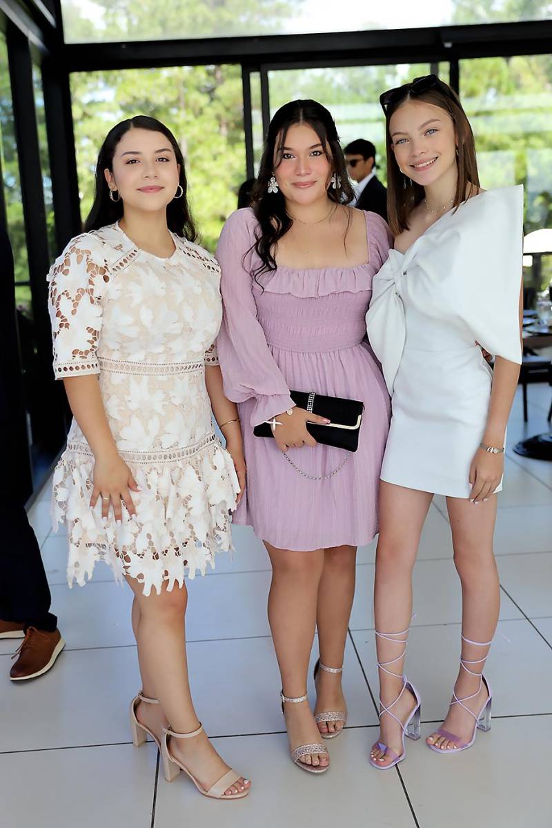  María José Casco, Gabriela Agustinus y Daniella Medina