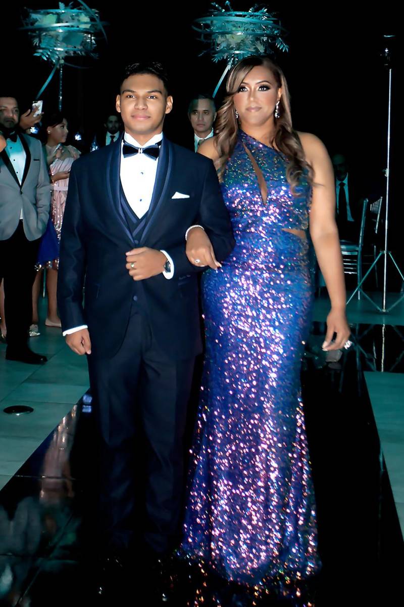 Ángel García y su madre Perla Terry