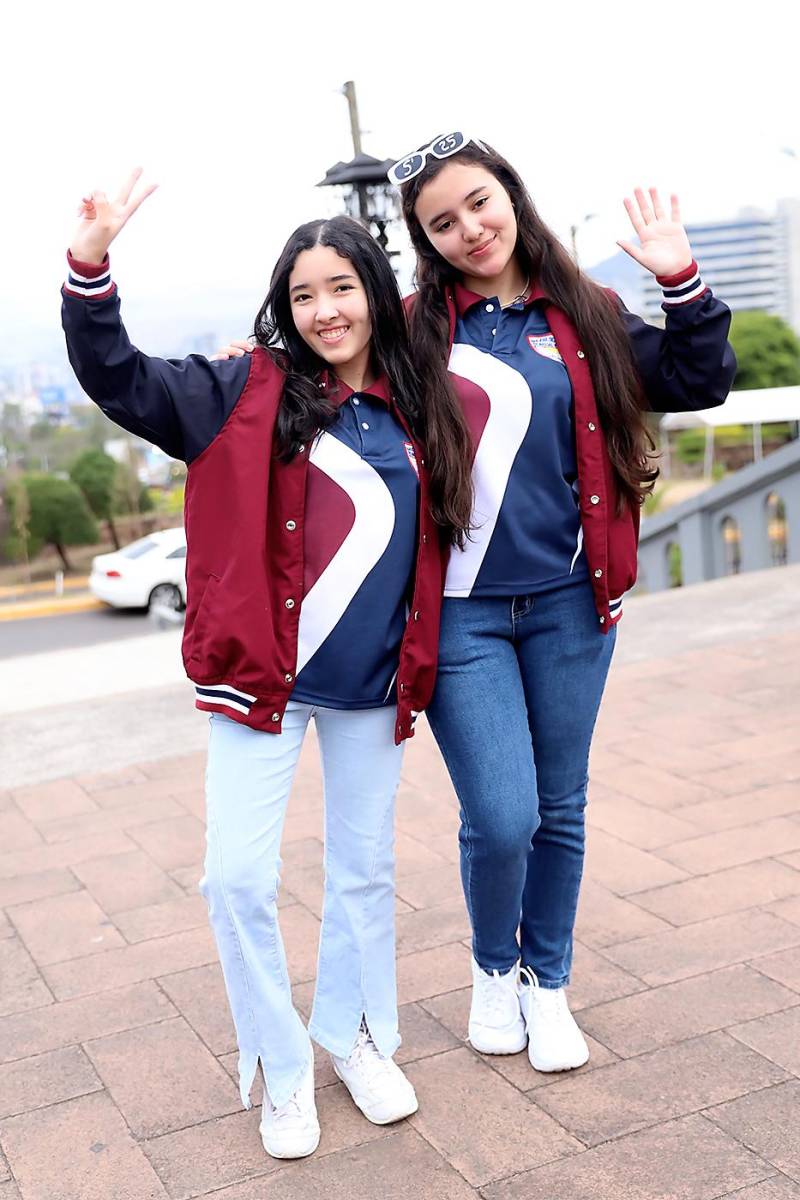 Ana Sofía Andino y Audrie Zacapa