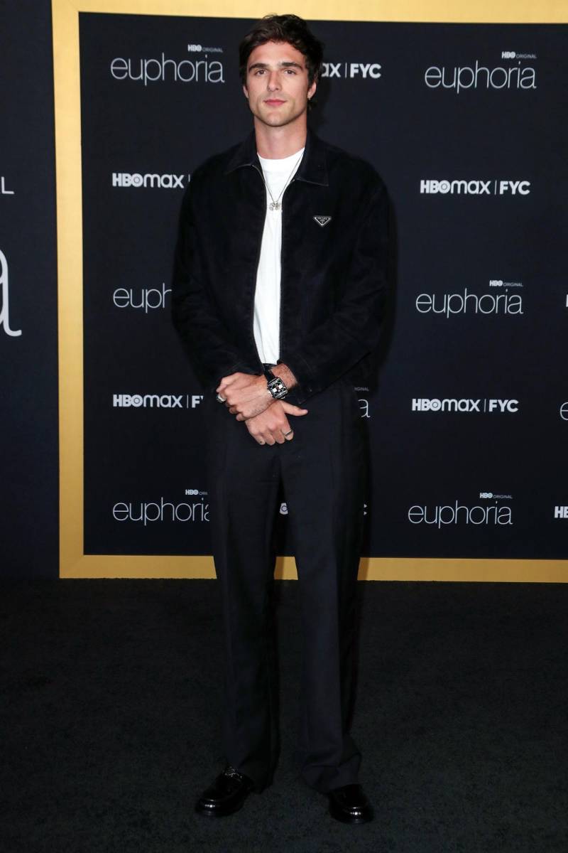 Jacob Elordi en Prada.