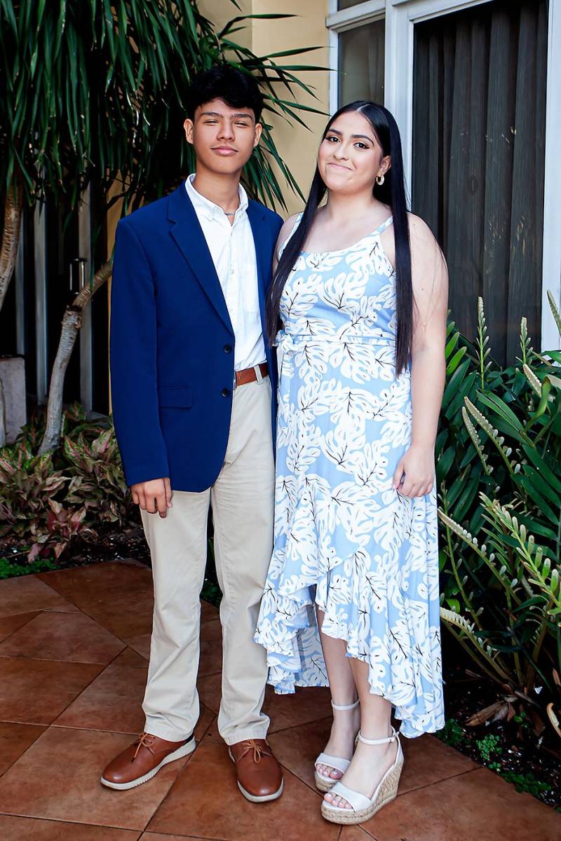 Paolo Carbajal y Anna Villeda