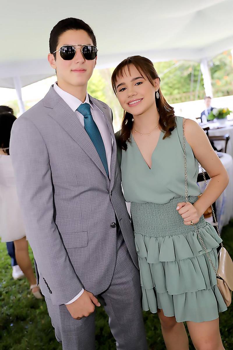 Jamil Kafie y Lucia Mencia