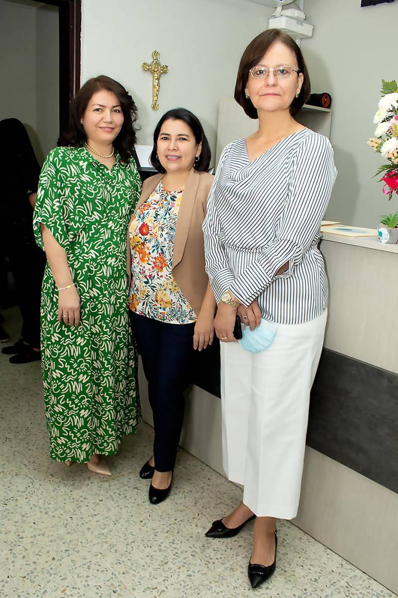 Irma García, Liliana Ramírez y Lilian González.