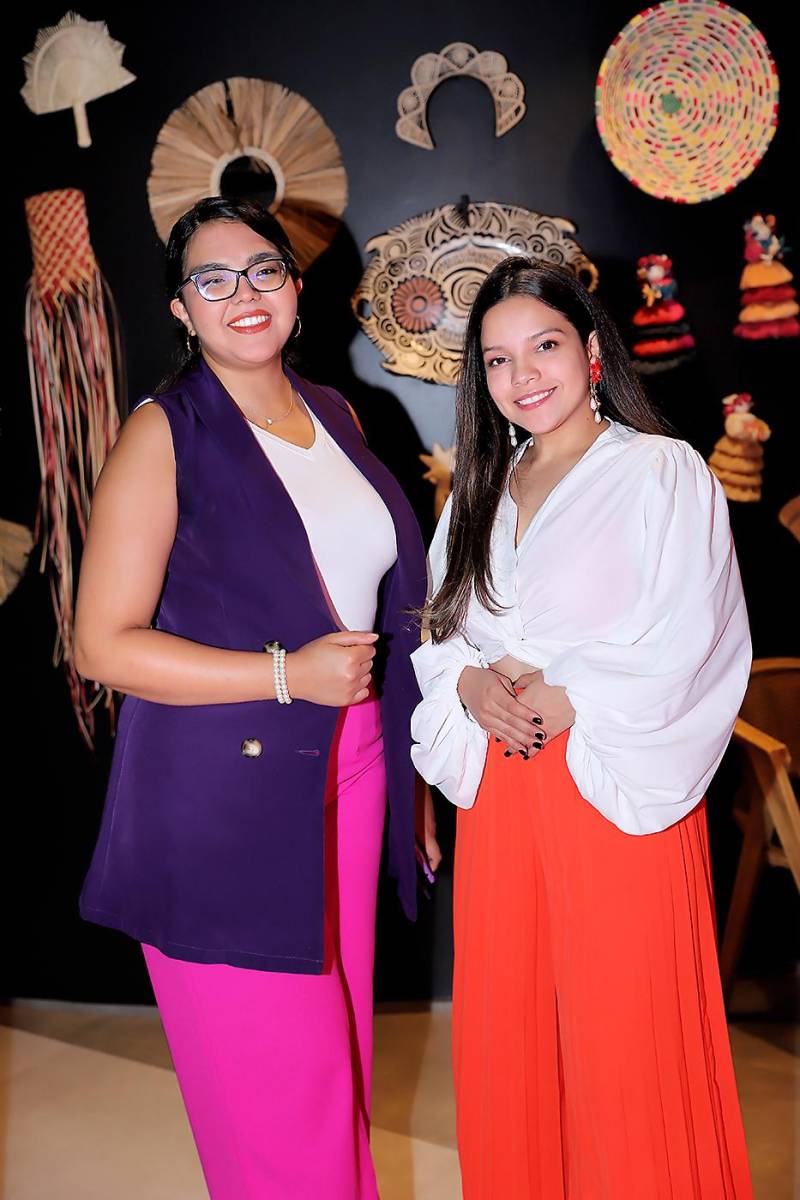 Cesia Álvarez y Ana Gómez.