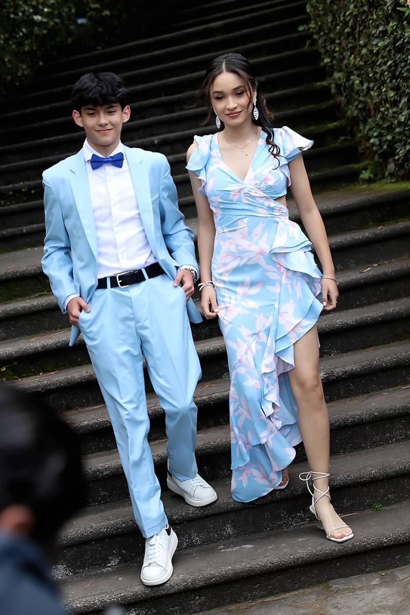 Jonathan Espinoza y Andrea Barralaga.