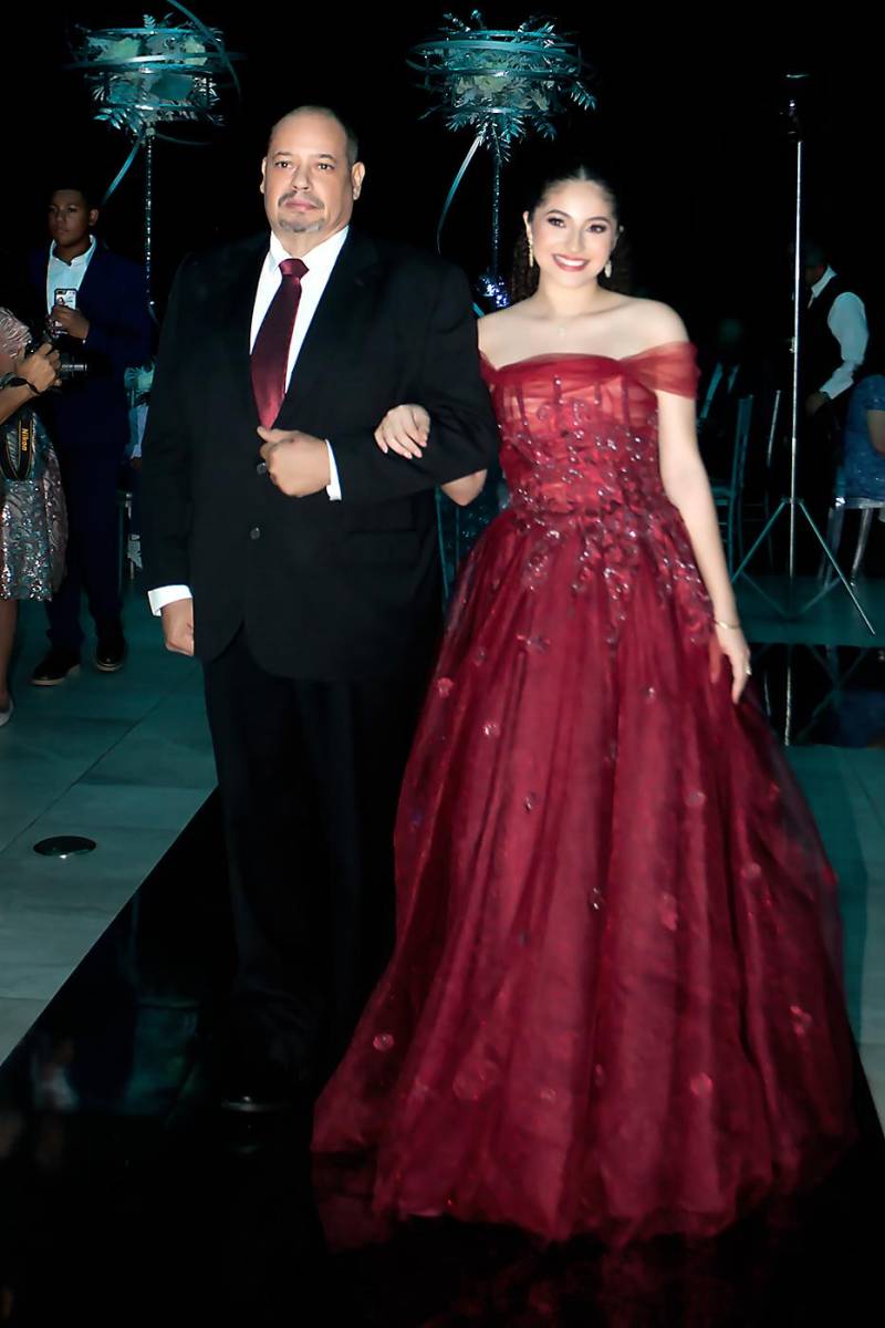 Fabiana Rizzo y su padre Ángelo Rizzo.