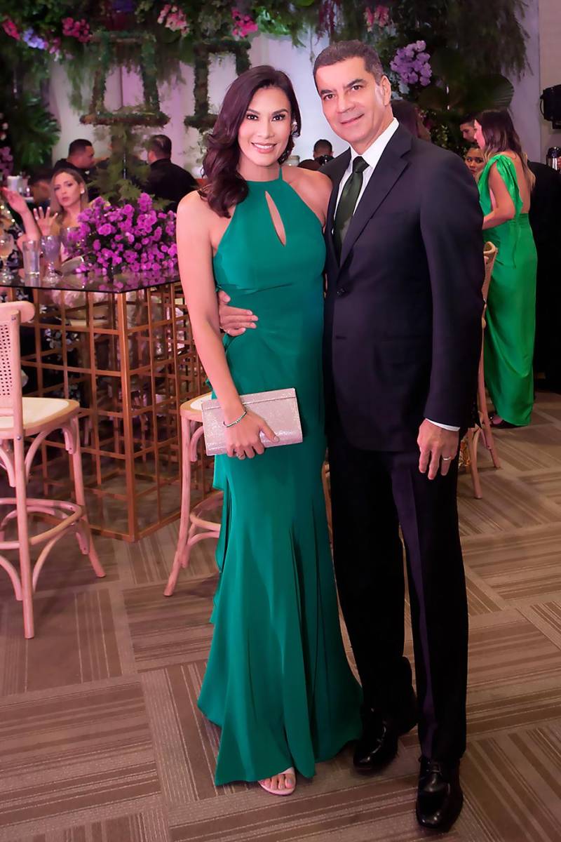 Marcela y Elvin Santos.