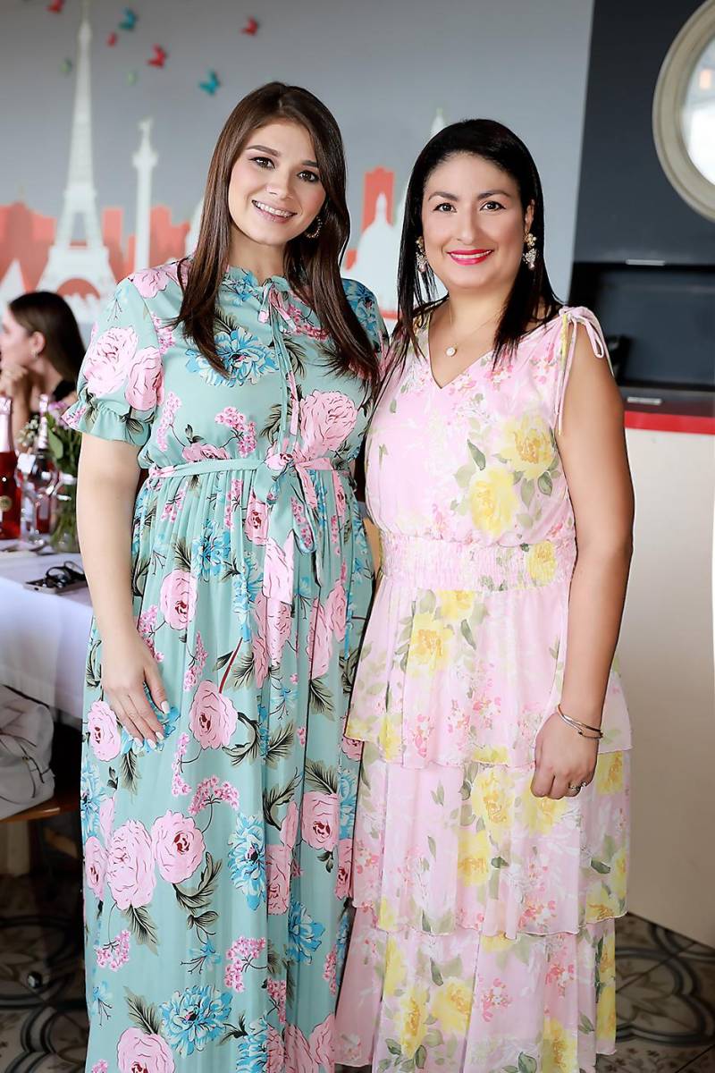 Iveth Bulnes y Rebeca Chacón