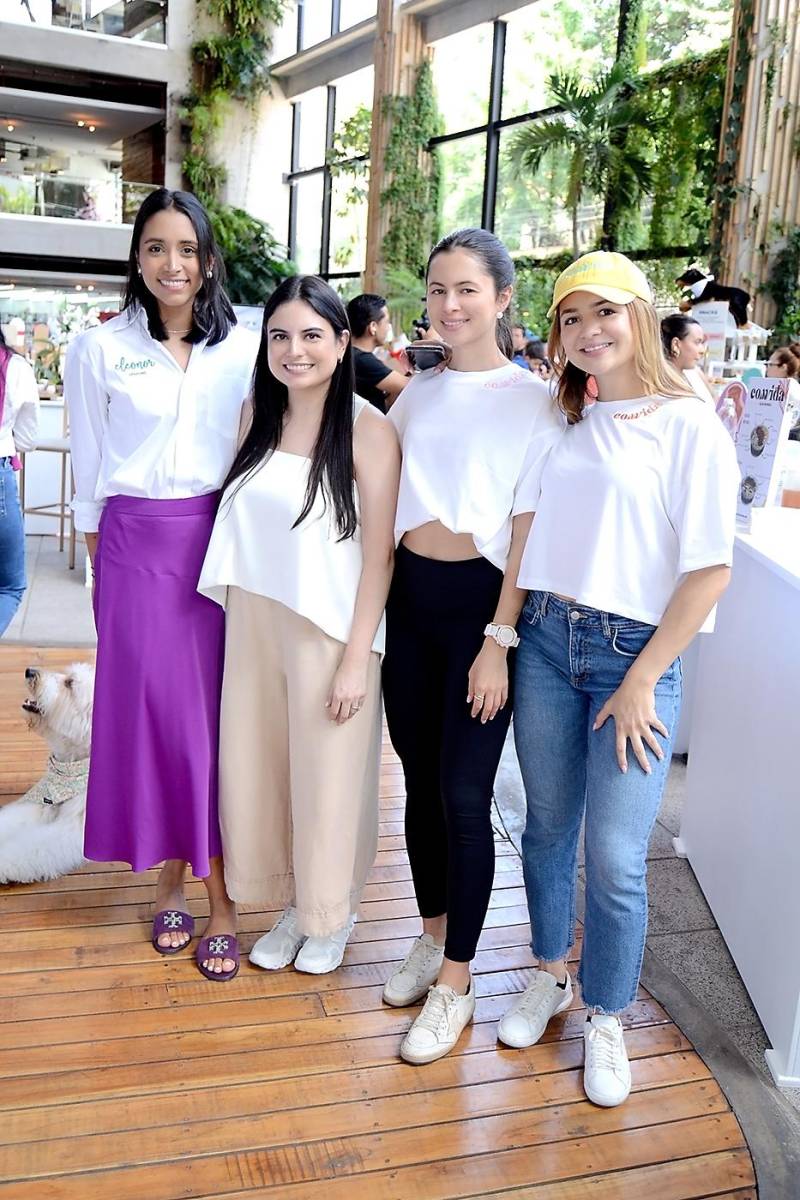 Marcela Sosa, Amy Ramos, Lexa y Bernice Creamer.