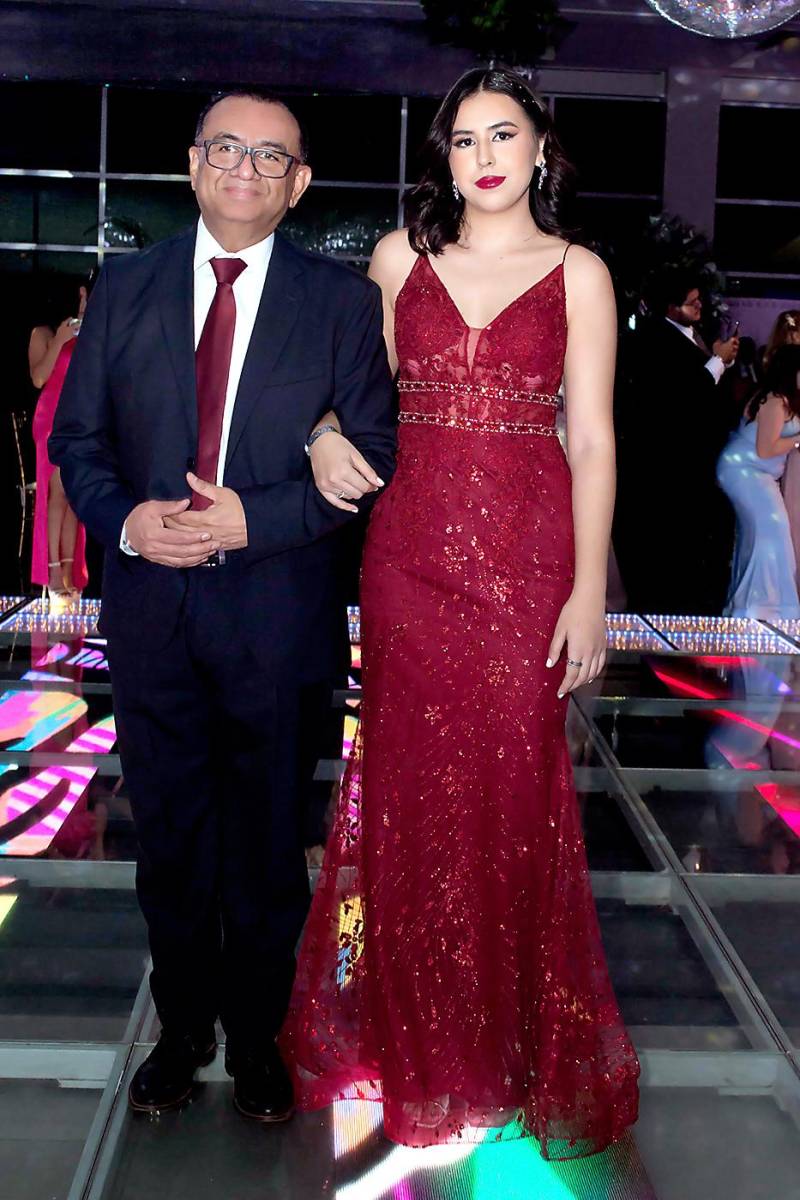 Andrea y Raúl Zelaya.