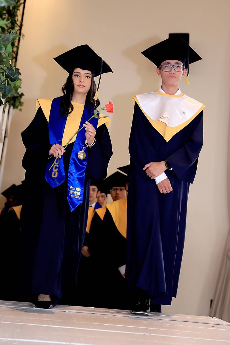 Stephanie Chain y César Mendoza.
