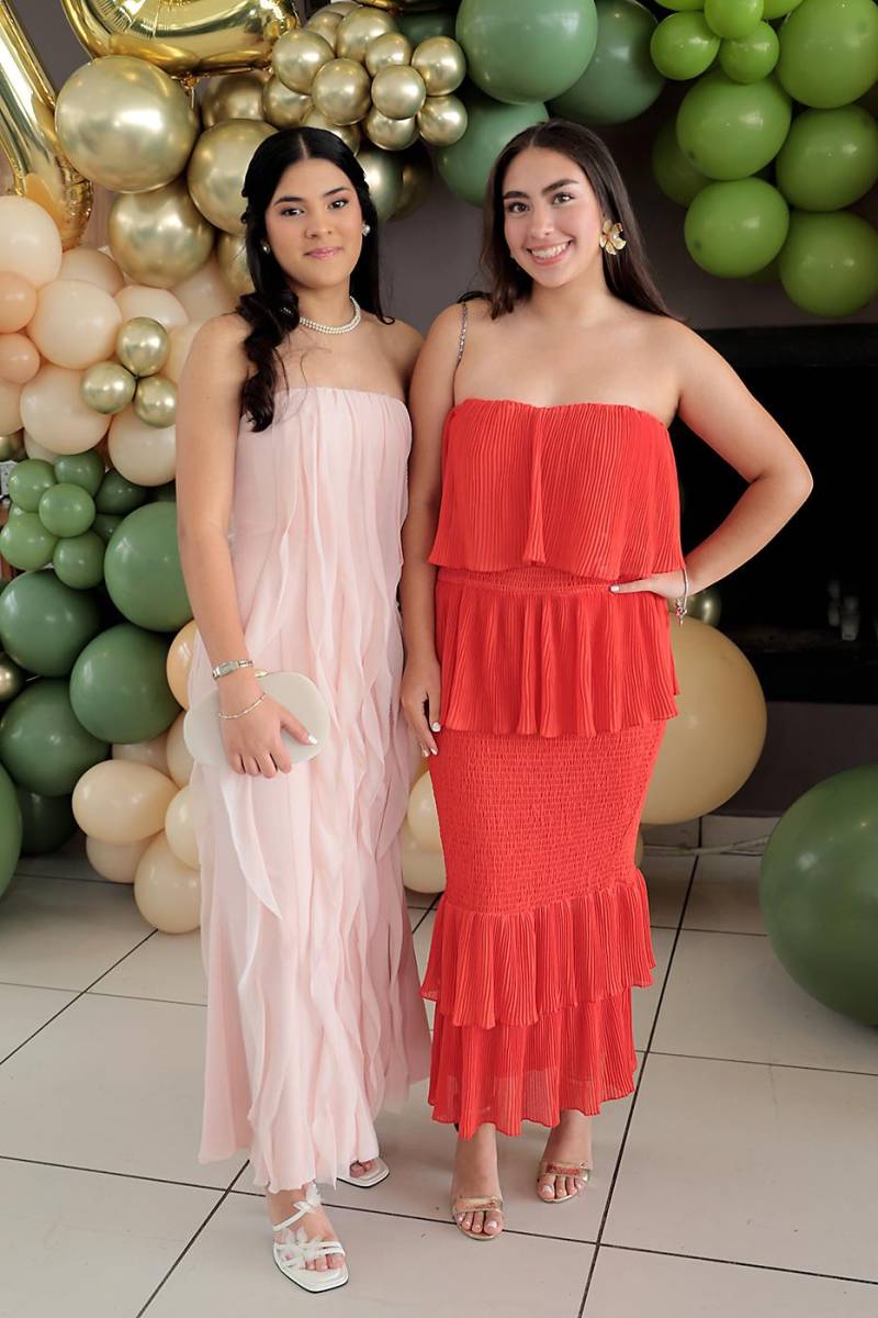Geshi Handal y Arianna Sorto.