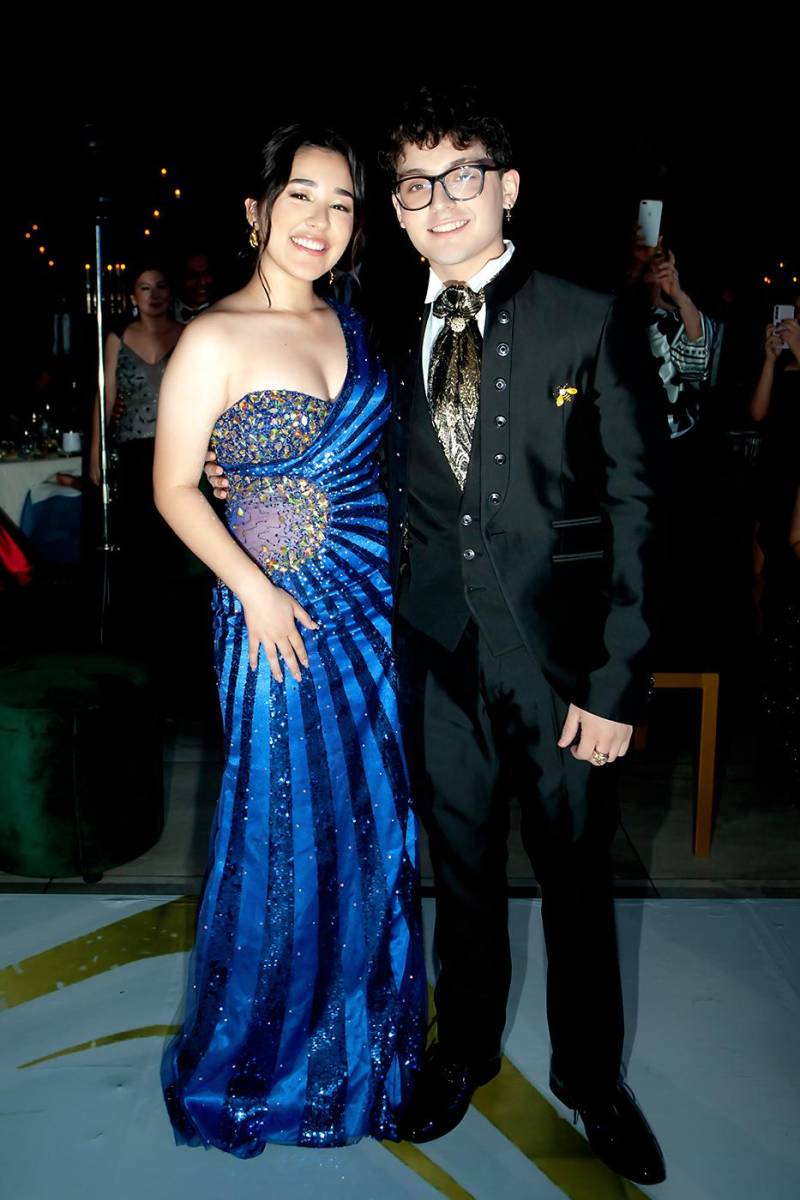 Sophia Obando y René Barahona