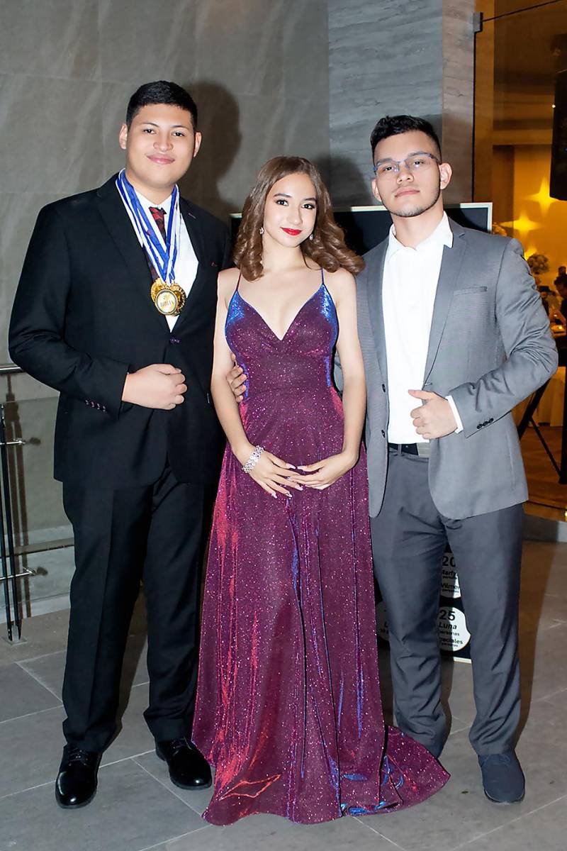 Elias Espinal, Luna Borjas y Fernando Valeriano.