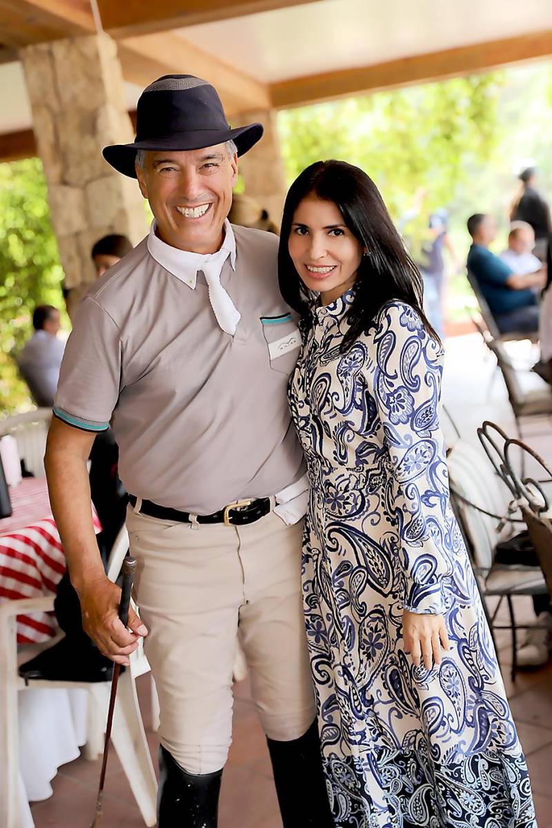 Gonzalo Gamboa y Jessica Mourra
