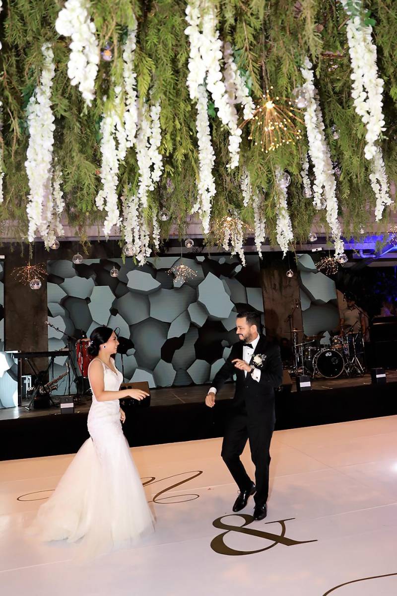 Así fue la boda de Michelle Clamer y Rolando Montero