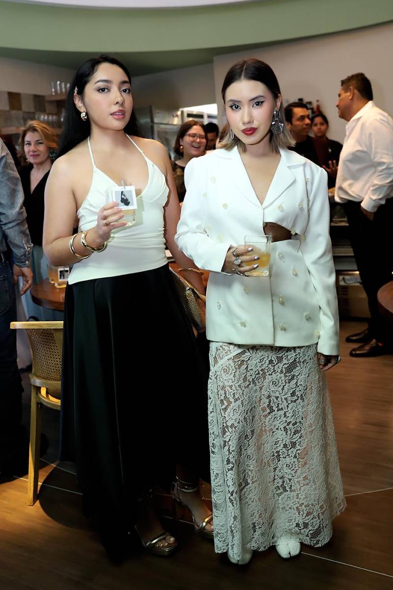 Jocelyne Zelaya y Allyson Díaz.