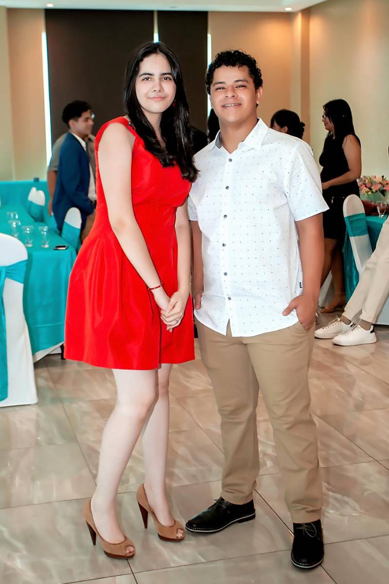 Marjorie Baide y Johan Romero.
