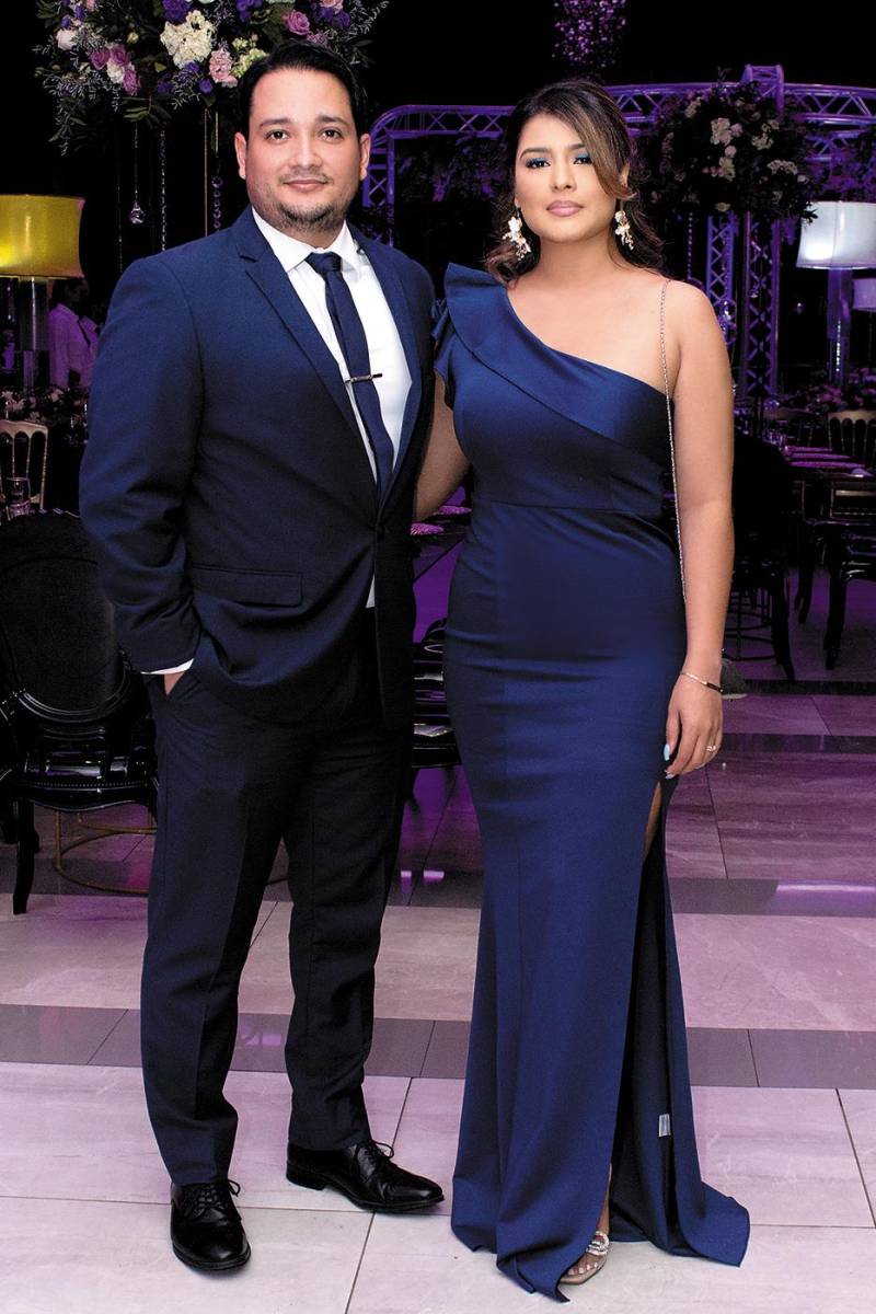 Allan Handal y Mayte Padilla.