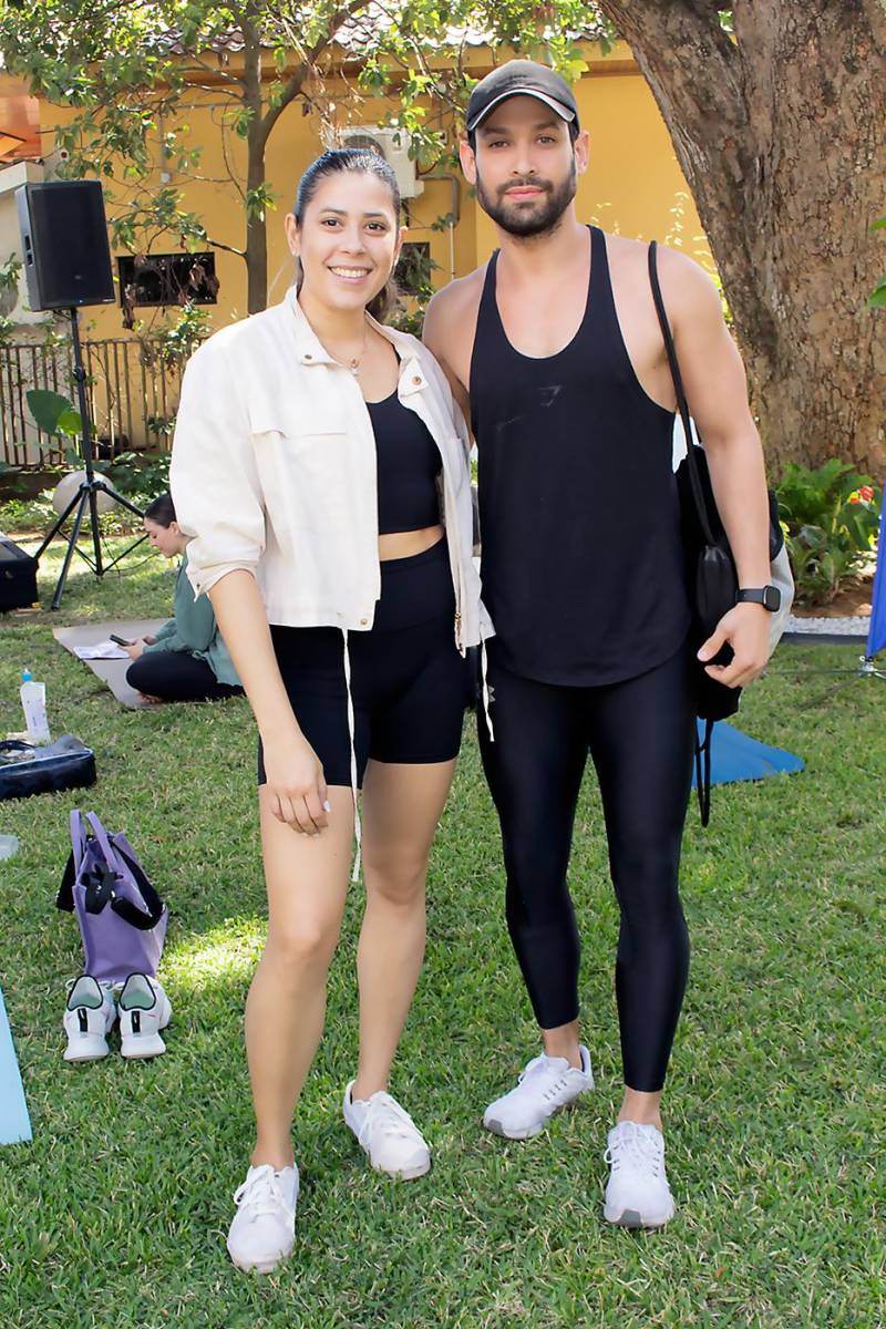 Michelle Marsan y Kervin García.