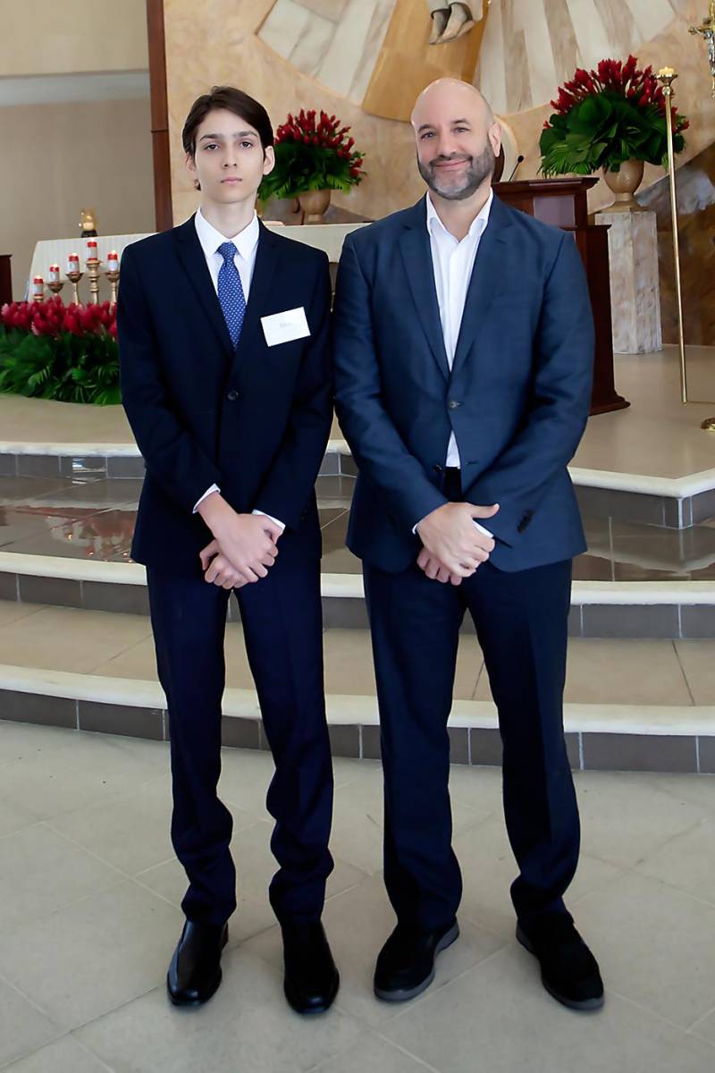 Ario Ayala y Stephano Racciatti.