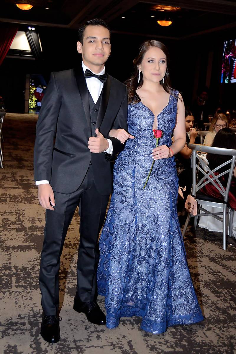Ian Durón y Alison Carías.