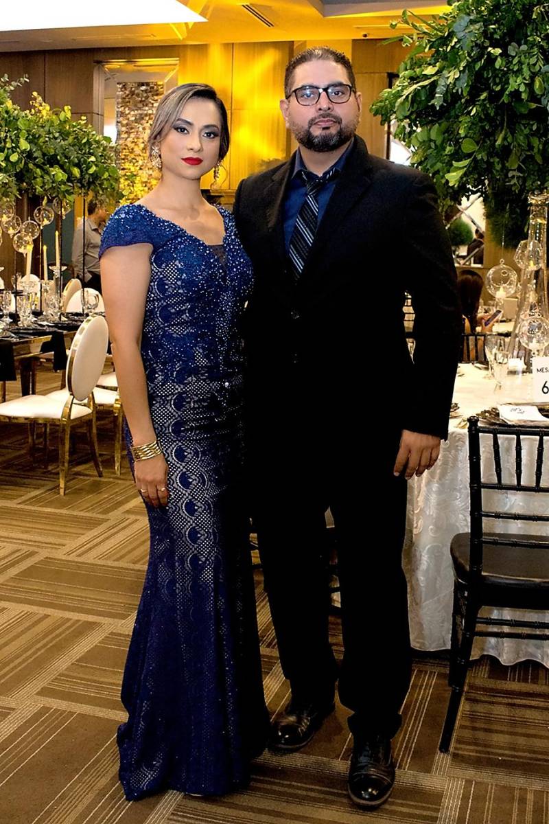Karla Pineda y Oskar Funes.