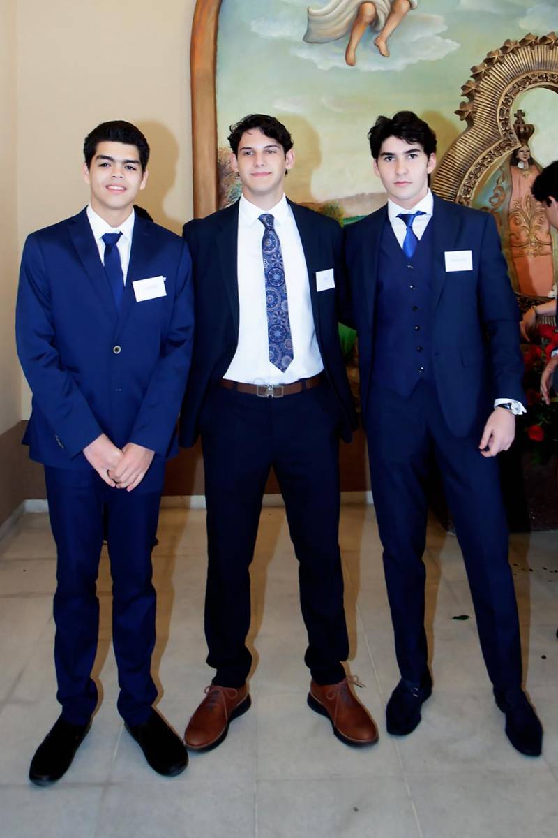 Fernando Quintana, José Antonio Prieto y Sebastián Larach.