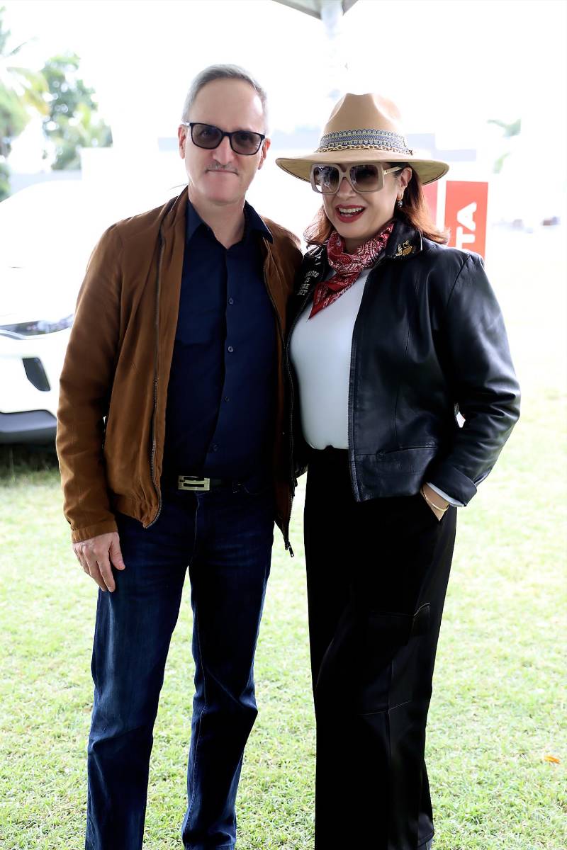 René Valladares y Marisela Cano.